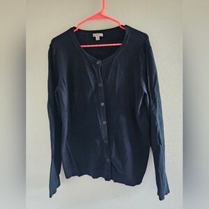 Merona Black Cardigan Sweater